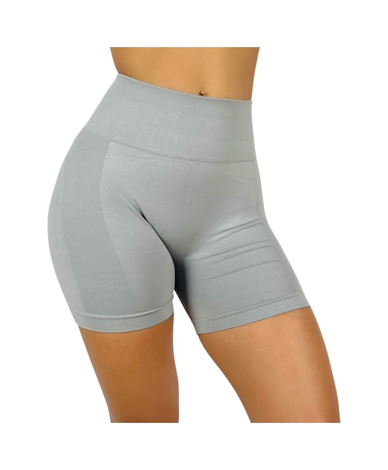 MEDIUM GRAY SCULPTING SHORTS