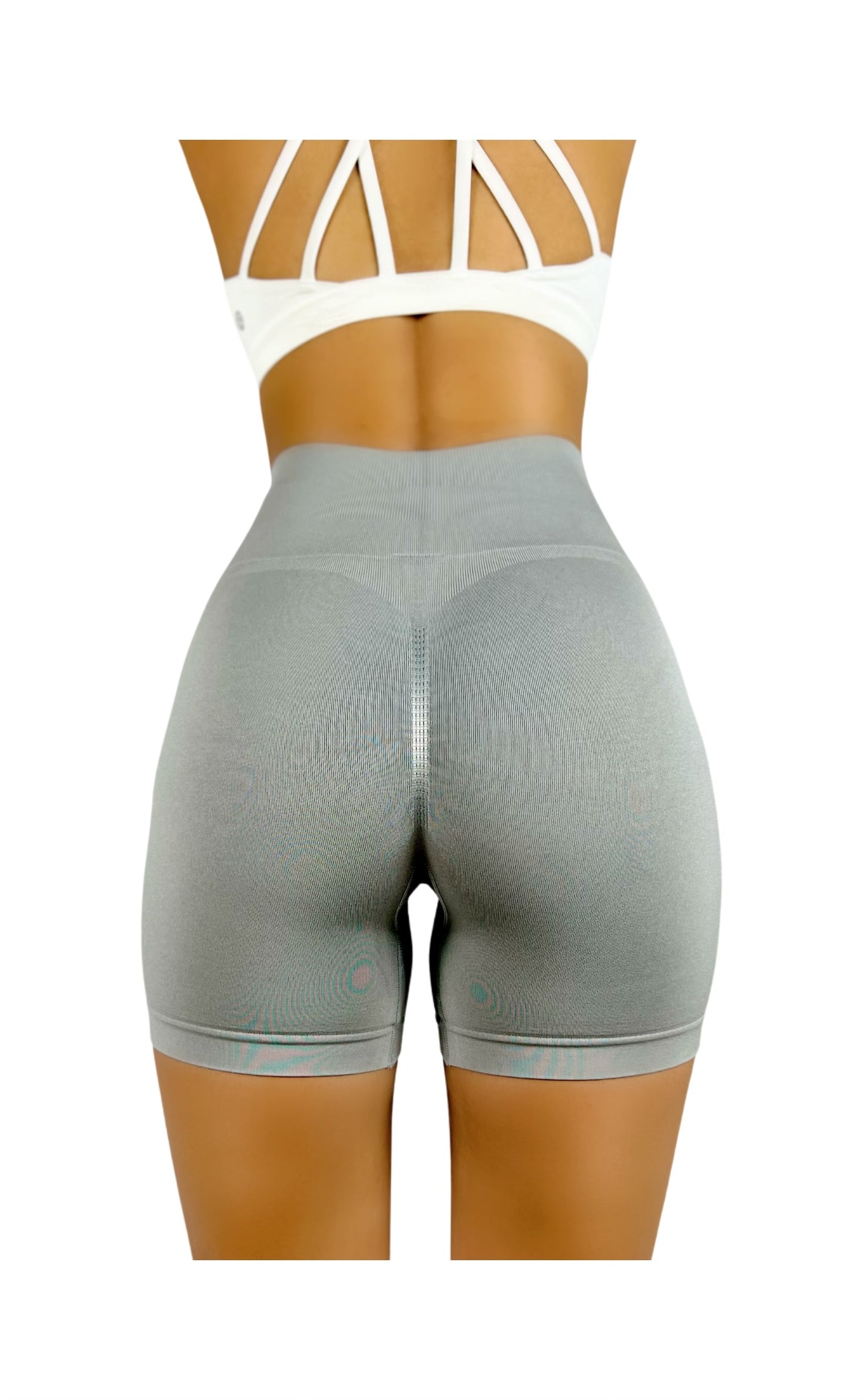 MEDIUM GRAY SCULPTING SHORTS