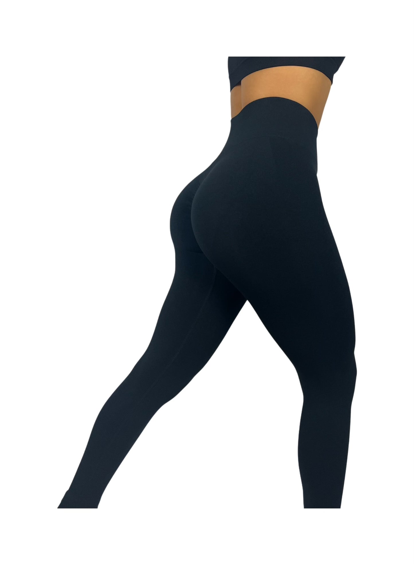 BLACK SCULPTING LEGGINGS